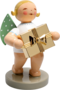 650/120, Goldedition No 7
Gratulant, Engel mit Geschenk, vergoldet