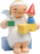634/70/36, Margeritenengel, sitzend, mit Bausteinen