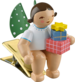 650/90/151, Engel mit Geschenken, auf Klemme