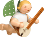 650/130/59, Engel mit Banjo, schwebend