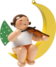 650/80/2, Engel mit Geige, im Mond