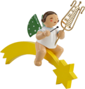 650/70/58, Engel mit Glockenspiel, auf Komet
