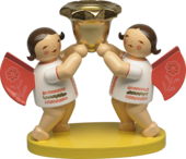 651/5rot, Engelgruppe mit Lichtnapf