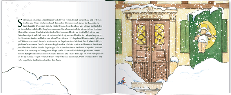 EB2015, Buch, „Wie der Engel zu seinen elf Punkten kam“, Hardcover, 32 Seiten, farbig illustriert, für Leser von 5 bis 99