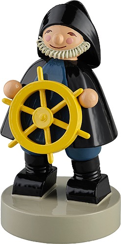 Steuermann, klein, schwarz