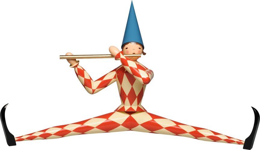 Hans Kunterbunt, groß, 35 cm