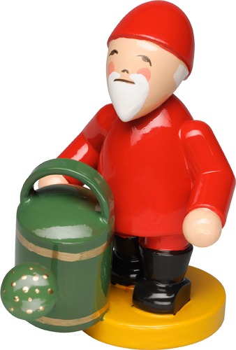 Heinzelmännchen mit Gießkanne