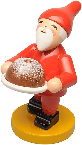 Heinzelmännchen mit Kuchen