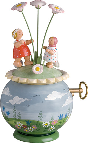 Spieldose "Frühlingsreigen" Kommt ein Vogel geflogen