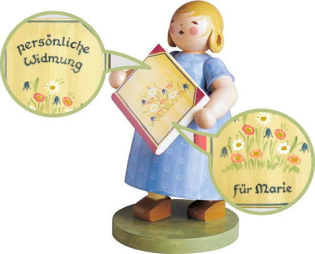 Mädchen mit Malbuch, letztmalig 2025