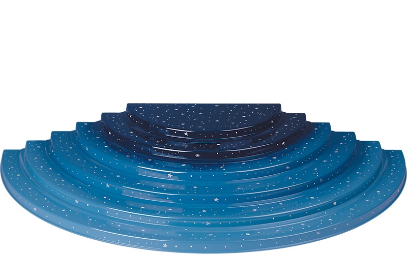 6-stufiger Engelberg, ohne Kerzentüllen 77 x 38,5 x 11,5 cm