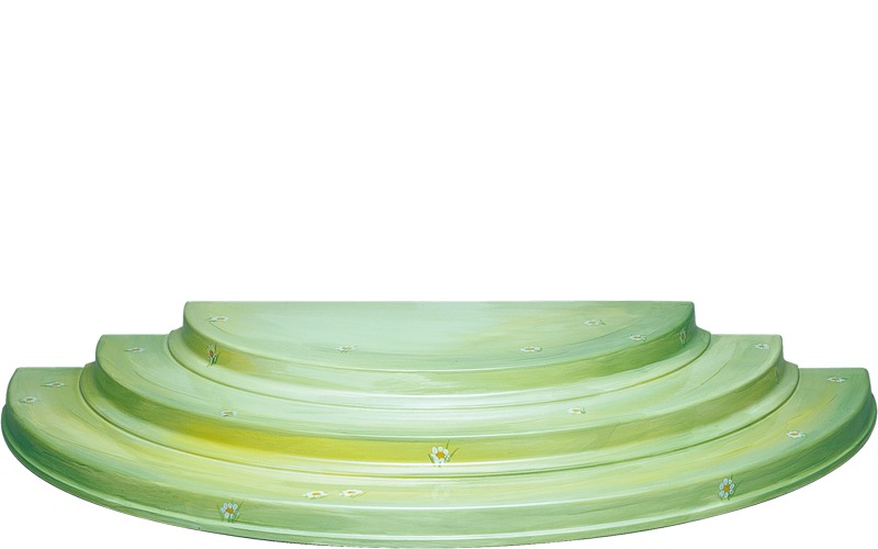 Blumenwiese, 3-stufig, 50 x 26 x 5,5 cm