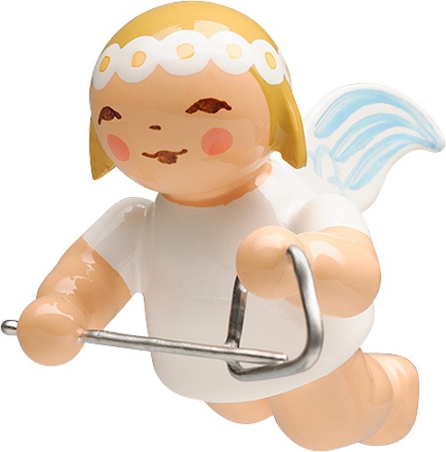 Schwebeengel, klein, mit Triangel