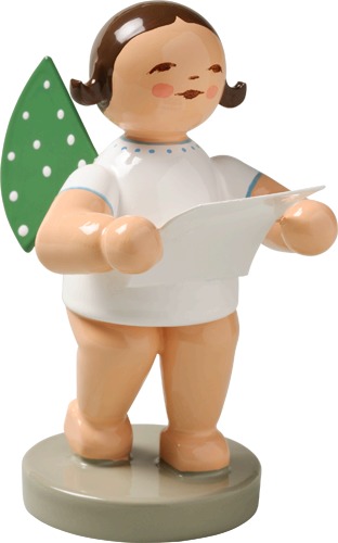 Engel mit Notenblatt