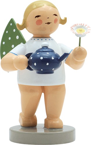 Engel mit Kanne und Blume