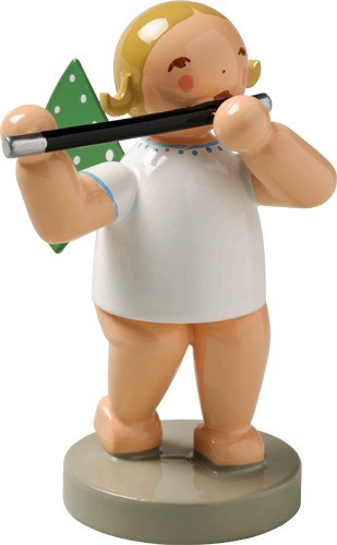 Engel mit Querflöte