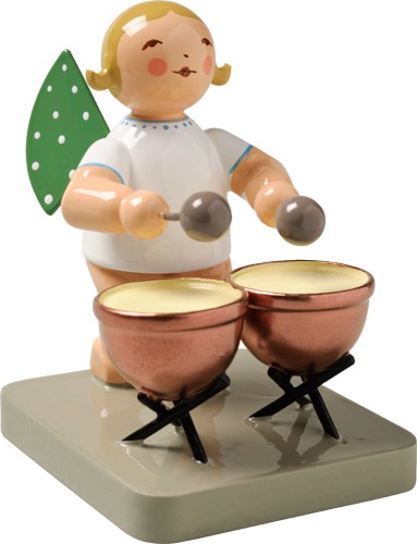 Engel mit zwei Kesselpauken