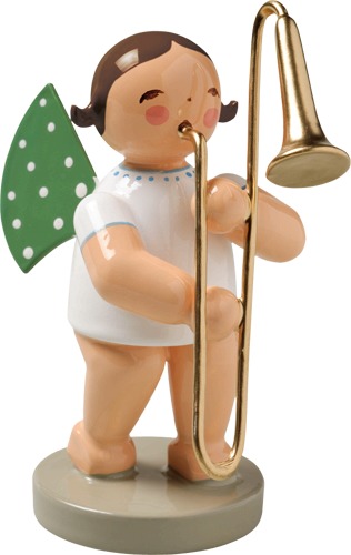 Engel mit Zugposaune