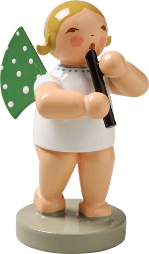 Engel mit Blockflöte