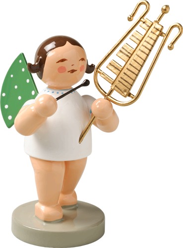 Engel mit Glockenspiel