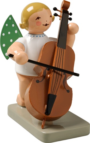 Engel mit Kontrabaß