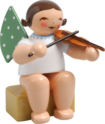 Engel, klein, mit Geige