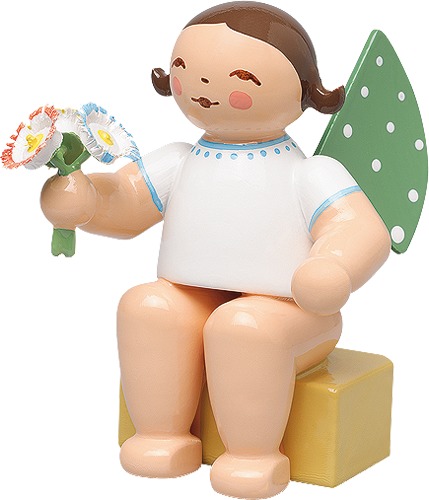 Engel, klein, mit Strauß, letztmalig 2026