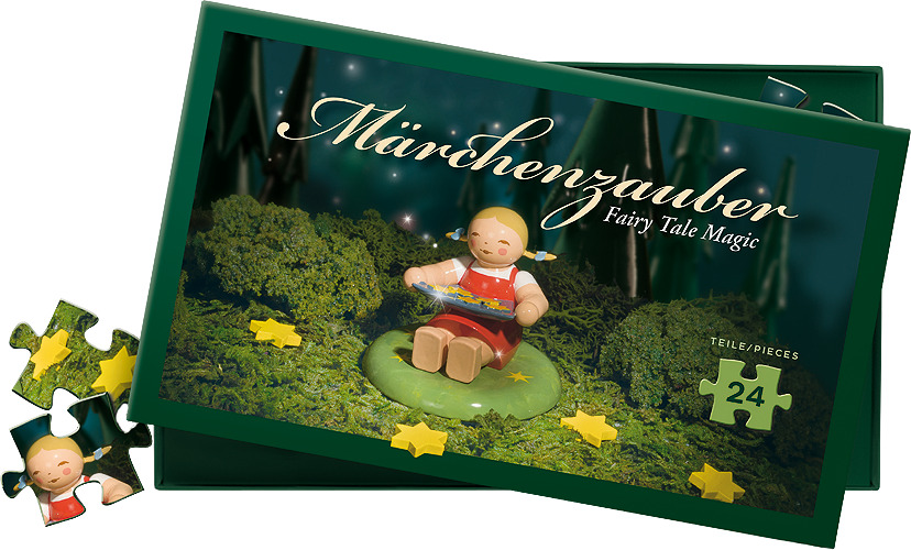 Märchenpuzzle, Sterntalermädchen, 24 Teile