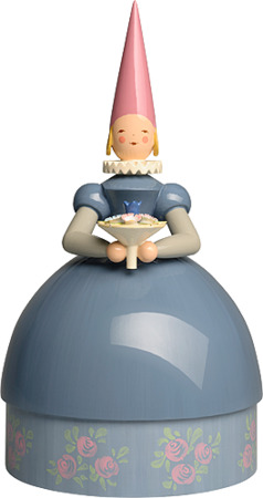 Knauldame Prinzessin, blaues Kleid