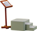 Notenständer für Podium 550/00