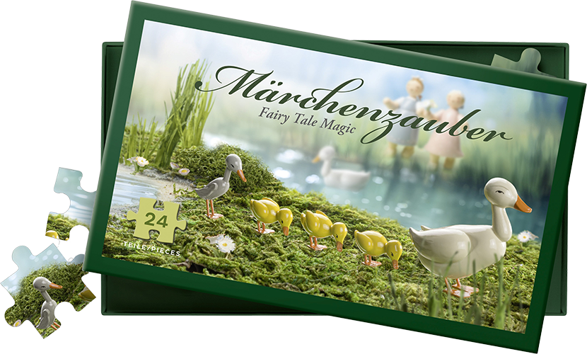 Märchenpuzzle „Das hässliche junge Entlein“, 24 Teile