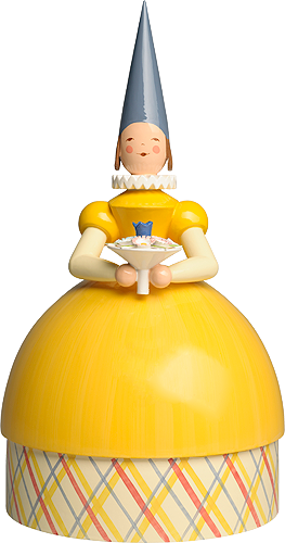 Knauldame Prinzessin, gelbes Kleid