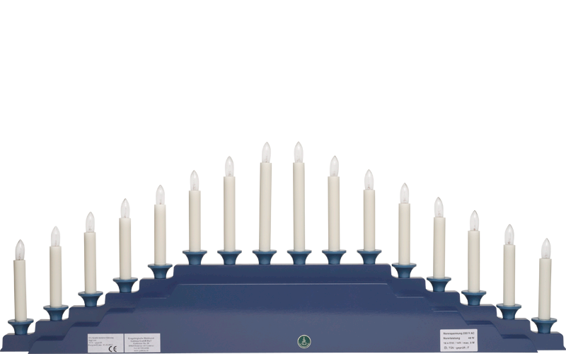 Elektrische Beleuchtung für Engelberg 550/B6OHN, 230V/48W, 16 Kerzen