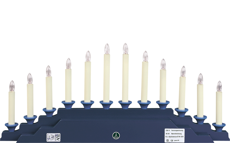 Elektrische Beleuchtung für Engelberg 550/B4OHN,  230V/36W, 12 Kerzen