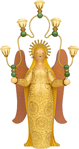 Engel mit Lichterbogen, groß